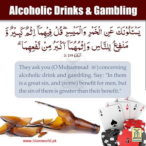 Alcoholic Drinks and gambling